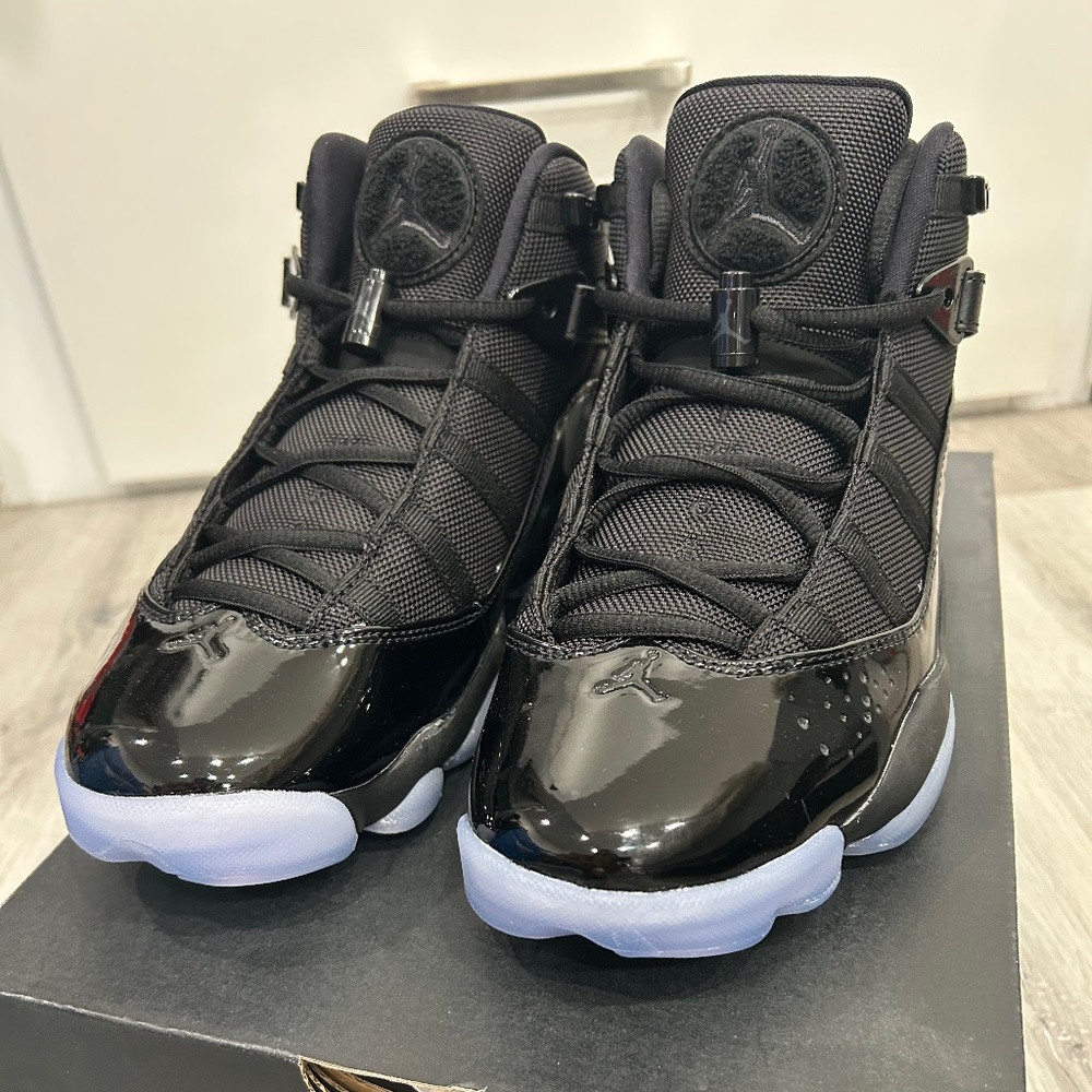 Jordan 6 rings black (8.5)